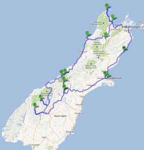 Nieuw Zeeland - Zuidereiland