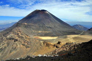 Mount Ngauruhoe ofwel Mount Doom kl