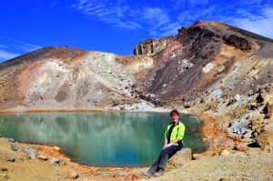 ikke bij Emerald Lake kl