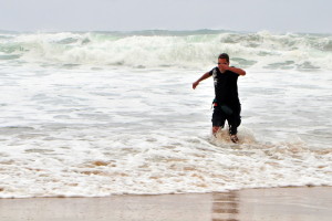 En dit levert dus zeiknatte schoenen op!