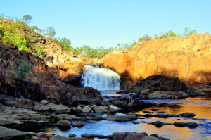Een klein deel van de Edtith Falls