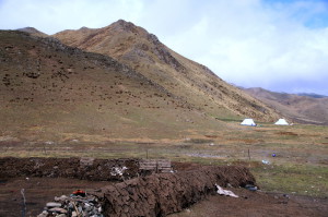 Half uur na de sneeuwbui