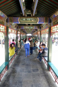 Gangpad op het Zomerpaleis