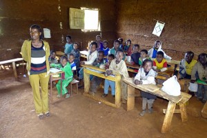 Een bezoek aan het lokale schooltje