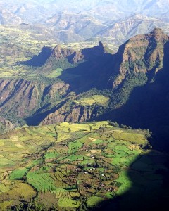 Een uitzicht tijdens de wandeling
