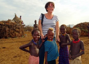 De kindjes laten je niet los...