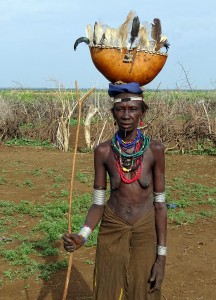 Een oudere Daasenech vrouw