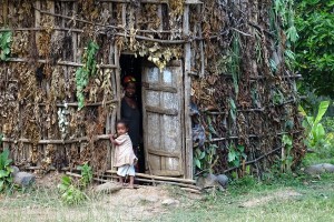 Iedereen begroet ons vriendelijk